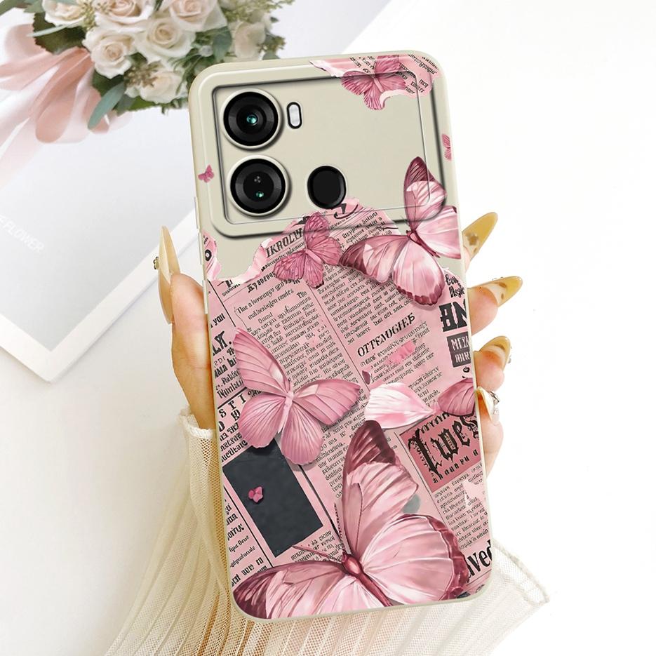 Чехол для Itel P40 P662L Милый Кот Панда Мультяшная Обложка Ударопрочный Мягкий ТПУ Чехол для Телефона Для Itel P40 Plus P683L P 40 ItelP40 + Чехол