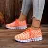 Модная женская плетеная обувь Летняя дышащая обувь ручной работы Модная удобная женская обувь на плоской подошве Повседневные кроссовки Сандалии Большой размер