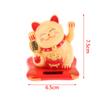 На солнечных батареях Maneki Neko машет рукой манит удача кошка Lucky Cat для домашнего офиса и автомобильного декора
