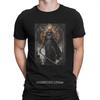 Мужские футболки Malenia god DARK SOULS Хлопковые топы Модные футболки с коротким рукавом и круглым вырезом Печатные футболки