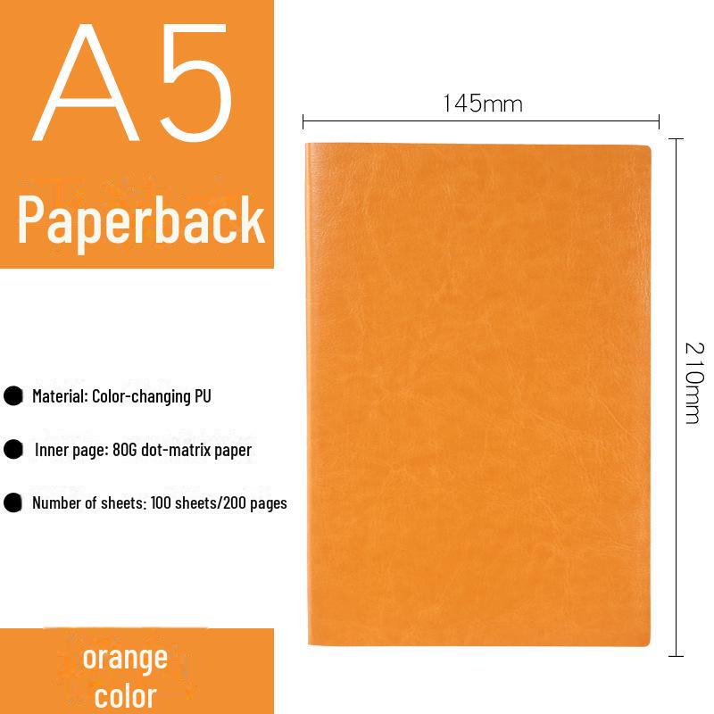 Подарочный набор из кожаных блокнотов премиум-класса с индивидуальным логотипом, форматы A5/B5, толстый блокнот для конференций