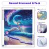 5D Diamond Painting Animal Swan DIY Full Mosaic Rose Embroidery Creative Hobbies Wall Decor 30x40cm/12x16inch