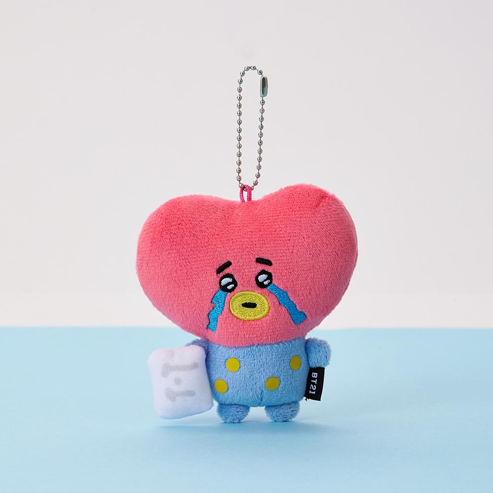 Плюшевый брелок BT21 TATA Грустное настроение