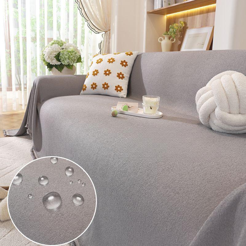 Водонепроницаемое полотенце для дивана Предотвращает царапины кошек Ткань-чехол для дивана-пеленки Подушка против грязи Всесезонный универсальный чехол Полиэстер Можно стирать в машине