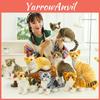 Реалистичная плюшевая игрушка кошка, как живой короткошерстный котенок, мягкая игрушка кукла оптом