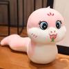 Big Eyes Snake Year Mascot Toy Long Tail Lucky Snake Doll Plushies  Birthday Gifts