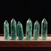 Radiant Natural Green Fluorite Quartz Crystal Point Hexagonal Wand For Healing And Reiki