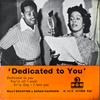 Пластинка 7 дюймов BILLY ECKSTINE  SARAH VAUGHAN JOE  Dedicated To You MGMEP561 MGM Records 1956 Великобритания Джаз Б/у
