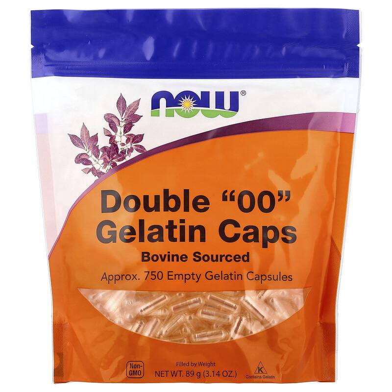 Double "00" Gelatin Caps, Approx. 750 Empty Gelatin Capsules
