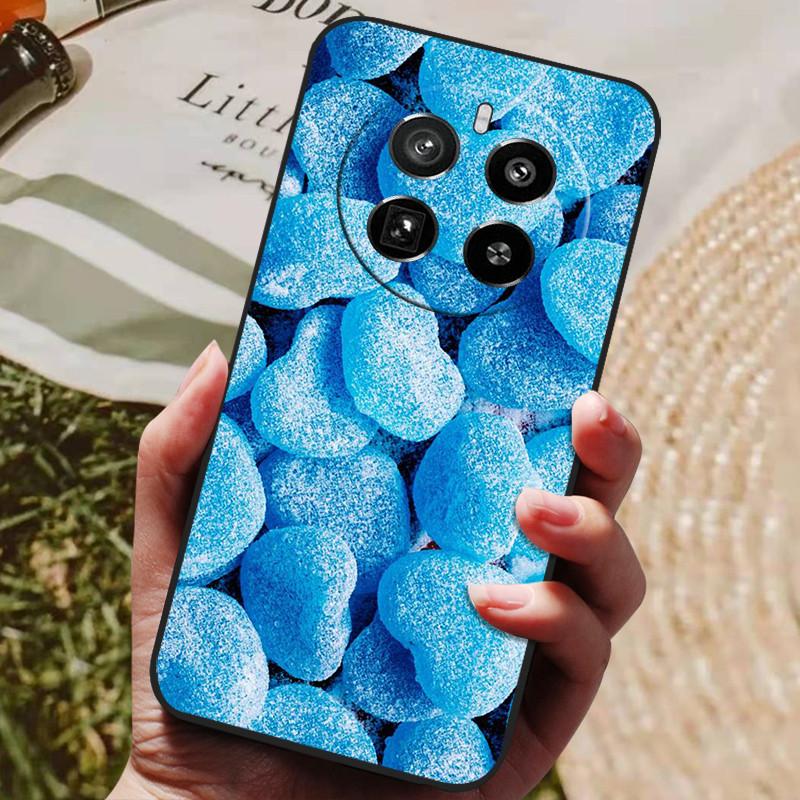 Для Realme 12 Pro Plus Чехол Роскошный Телефон Силиконовая Задняя Крышка Для Realme 12 Plus Чехлы Realme12 pro+ plus Защитная Оболочка Capas