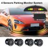 Комплект датчиков парковки автомобиля, 4 датчика, зуммер, ЖК-дисплей, монитор расстояния 2,5 м, радар заднего хода, автомобильные аксессуары, система определения расстояния для автомобиля