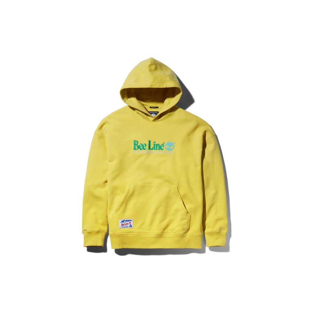 Timberland SS23 Толстовка с капюшоном и вышитыми буквами, длинный рукав, мужская толстовка, желтый цвет TB0A2FRV333