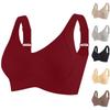 Women's Underwear Large Chest Display Small Bra Large Size Adjustment Type Breast Collection Bra