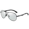 aoron Polarized Night Vision Sunglasses Metal Sunglasses Men's and Women's Fashion Color-changing Glasses Toad Glasses