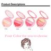Blush Makeup Natural Baked Blusher Powder Palette Charming Cheek Makeup Face Blusher Cosmetic