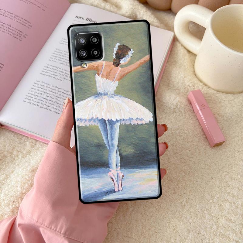 Чехол с изображением масляной живописи для Samsung Galaxy A12 A22 A32 A52 A72 A51 A71 A50 A70 A03S A53 A21S A52S Задняя крышка