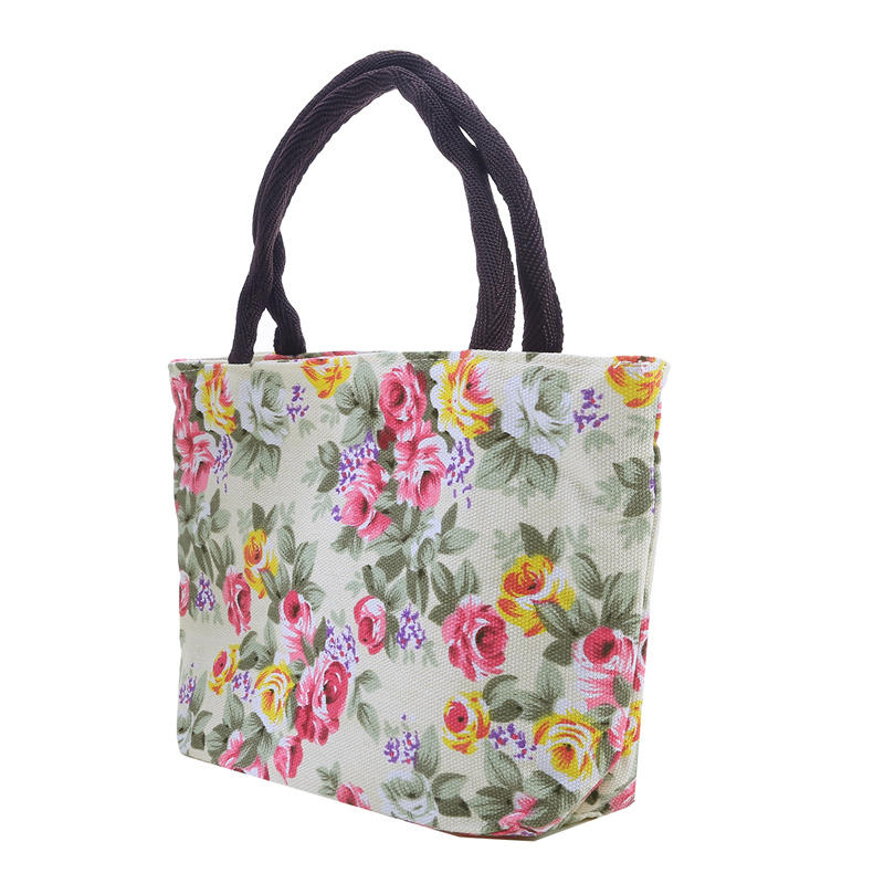 Винтажная сумка-тоут с принтом для женщин, модная, большой вместимости, для покупок, на плечо, ручная сумка