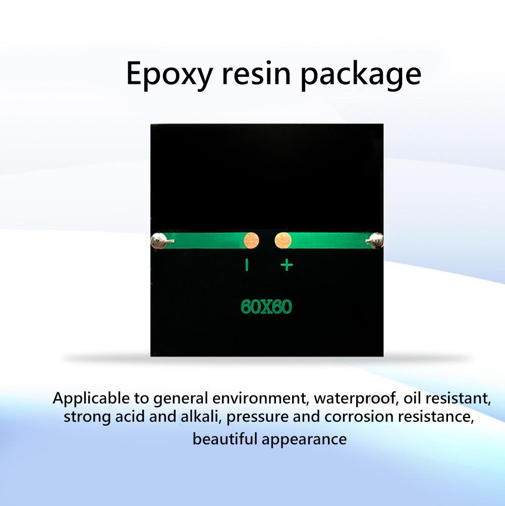 Мини-6V 1W Солнечная панель Солнечная система DIY для света 8U9I Новые зарядные устройства для сотового телефона C4M8