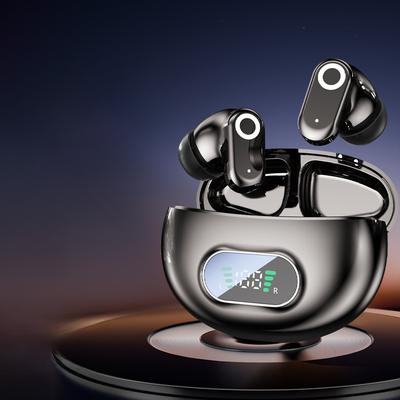 Беспроводные наушники J16B Bluetooth 5.4 со стереозвуком, водонепроницаемые IPX4, портативные и удобные внутриканальные наушники для занятий спортом и повседневного использования