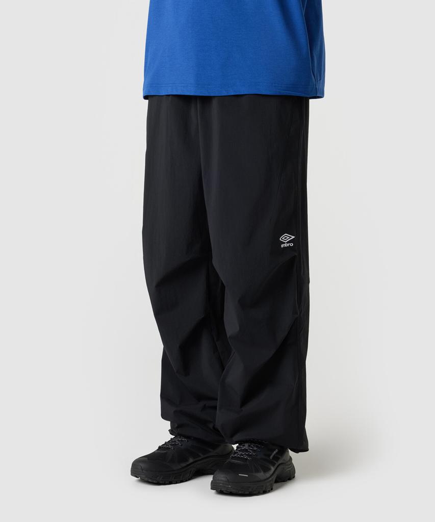 UMBRO Парашютные Широкие Брюки со Стрелками 2-Way Черные Ur223Cpt51 (Тип B)