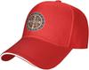 St Benedict Medal Holy Cross Baseball Cap Adult Unisex Adjustable Hat for Unisex Women