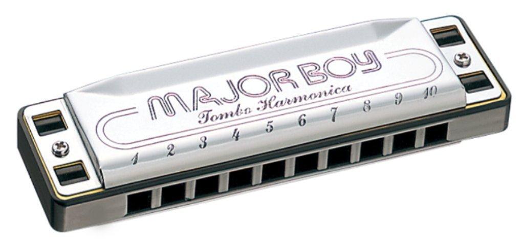 TOMBO 10-Hole Harmonica Major Boy A Model 1710A