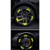 Car Wheel Hub Reflective Stickers Tire Rim Luminous Accessories For SEAT Leon 5f Ibiza 6l 6j Leon 1P Cushion Altea Xl Leon Mk