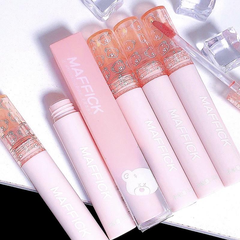 Mirror Glossy Lip Glaze Moisturizing and Hydrating Lip Mud Natural Whitening Lip Balm Waterproof Lipstick Non-stick Cup Long-lasting Setting Makeup