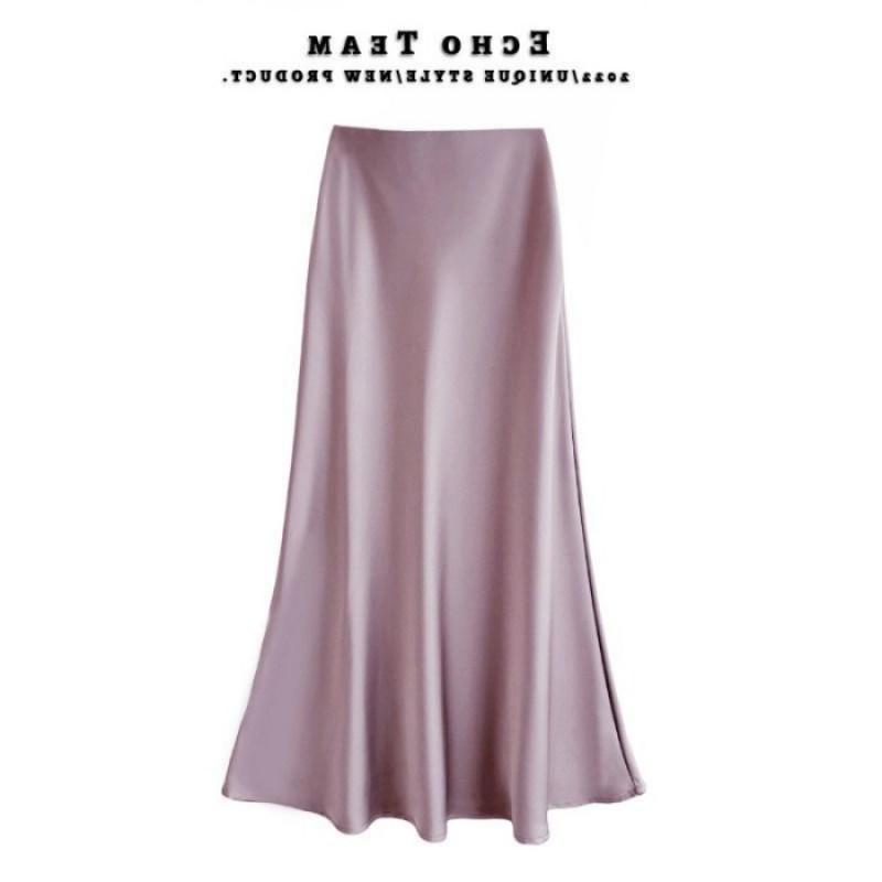 Elegant High-Waisted Midi Skirt With Draped Silhouette Slim Fit Fishtail 2026