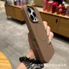 Применимо к iPhone11Promax, чехол для мобильного телефона из жидкого силикона с тонким кольцом и магнитной присоской, Apple 11, однотонный, полностью закрывающий защитный чехол