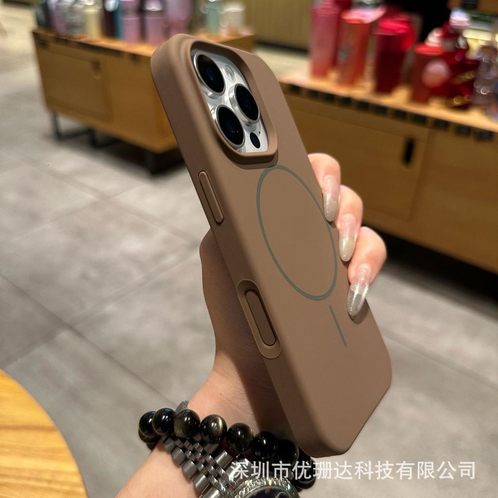 Применимо к iPhone11Promax, чехол для мобильного телефона из жидкого силикона с тонким кольцом и магнитной присоской, Apple 11, однотонный, полностью закрывающий защитный чехол