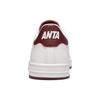 Anta Comfortable Slip-Resistant Durable Low-Top Skate Shoes Men Sneakers White Red 912348067-4