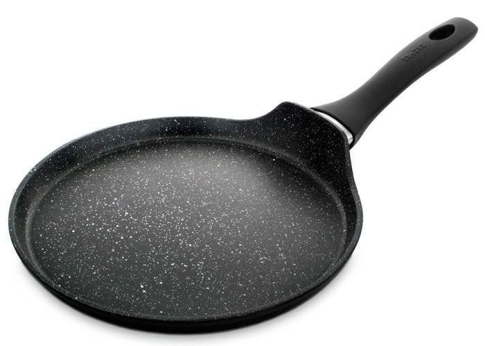 Poêle À Crêpes - IBILI - Natura - 25 Cm - Aluminium - Antiadhésif Pierre - Compatible Induction