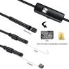 5.5MM Android Endoscope Camera 3 IN1 Micro USB Type C Borescope Mini Camera Waterproof LED Car Inspection For Android PC