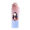 Бутылка для воды Anime Demon Slayer 750 мл, большая емкость для питья, переносная спортивная чашка для воды для детей, подарок