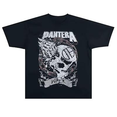 Летняя Pantera Riptide Метал Хэви-метал группа Мужская и женская футболка с коротким рукавом Модная Универсальная Тренд Принтованная