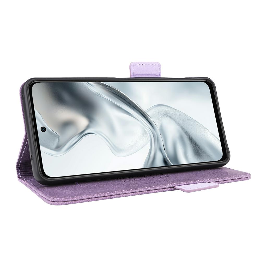 Phone Case for ZTE nubia S2R / S2e / S2 Lite Leather Wallet Flip Phone Cover with Hardware Decor