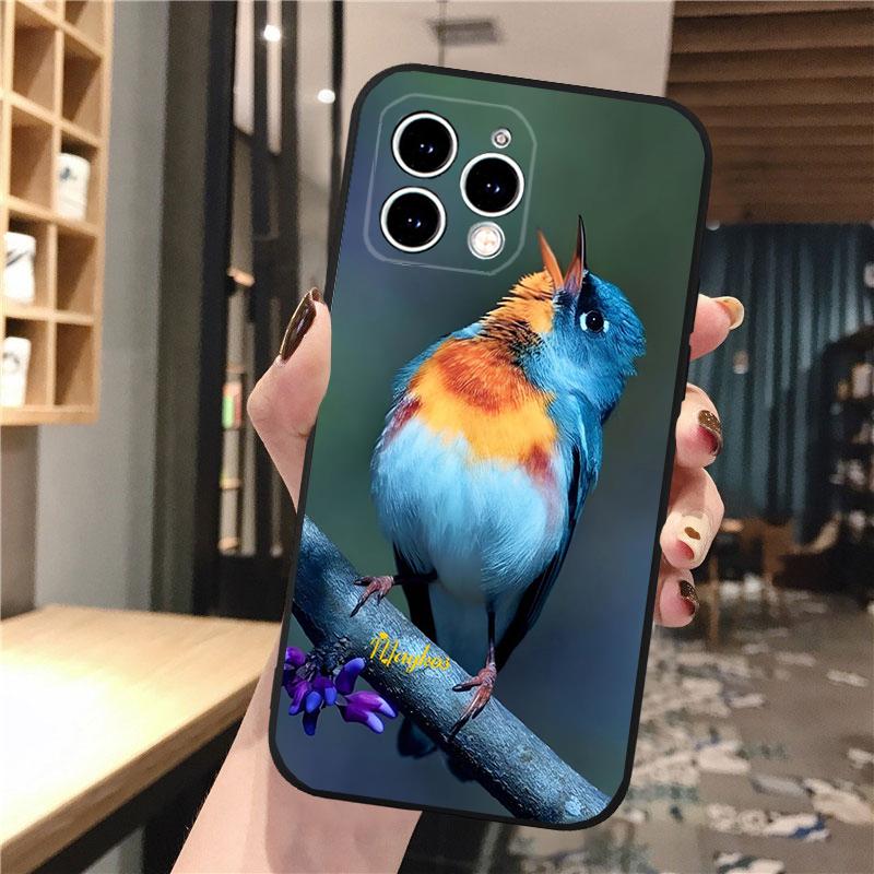 Cute Bird Phone Case For Iphone 15 14 Pro Max 13 12 11 Pro Max XSMax XR 12 13 Mini 14 Plus