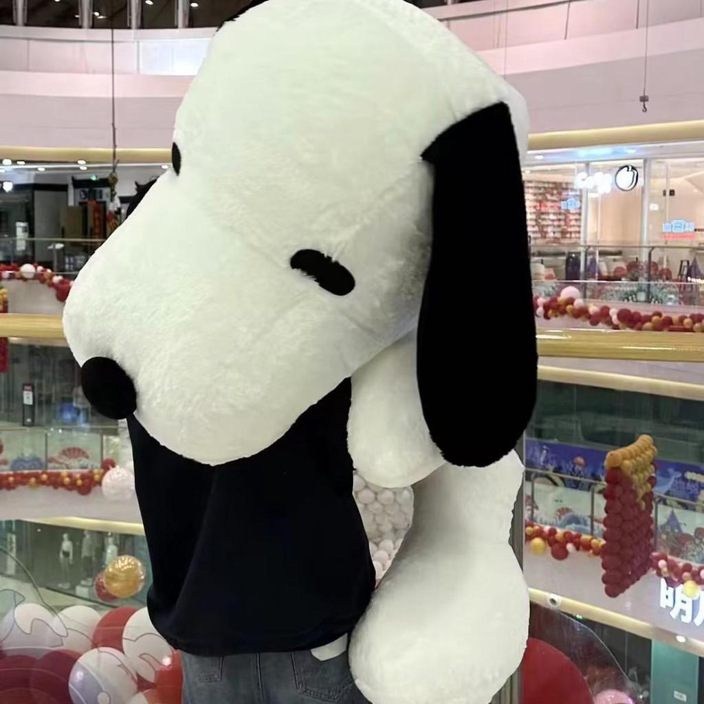 Cute Snoopy Dog Plush Pillow Toy - Large Size