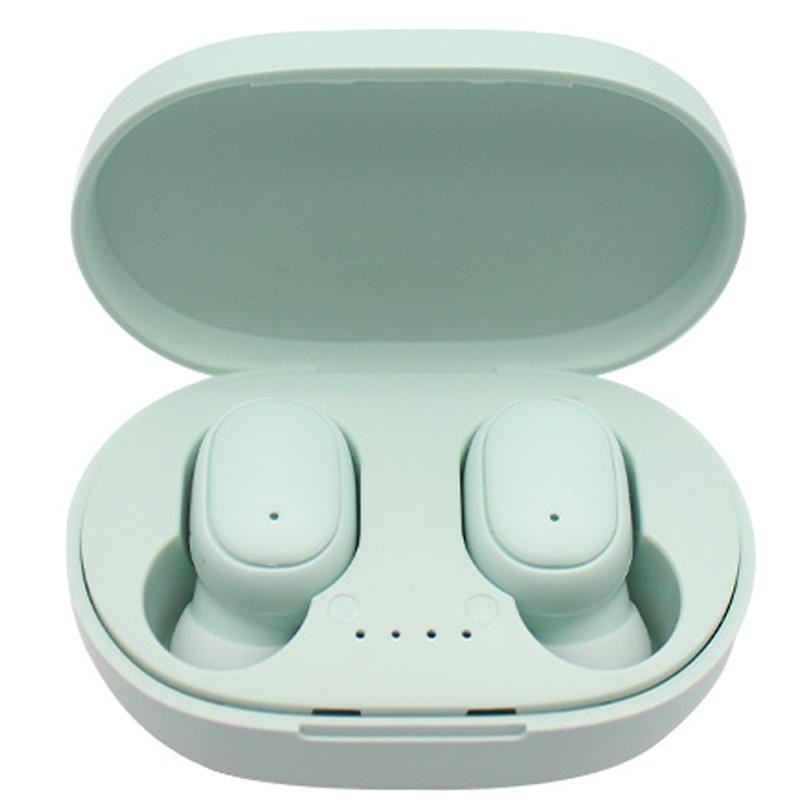TWS Беспроводные Bluetooth наушники с шумоподавлением и зарядным устройством Спортивные игровые наушники для Redmi iphone Air гарнитура
