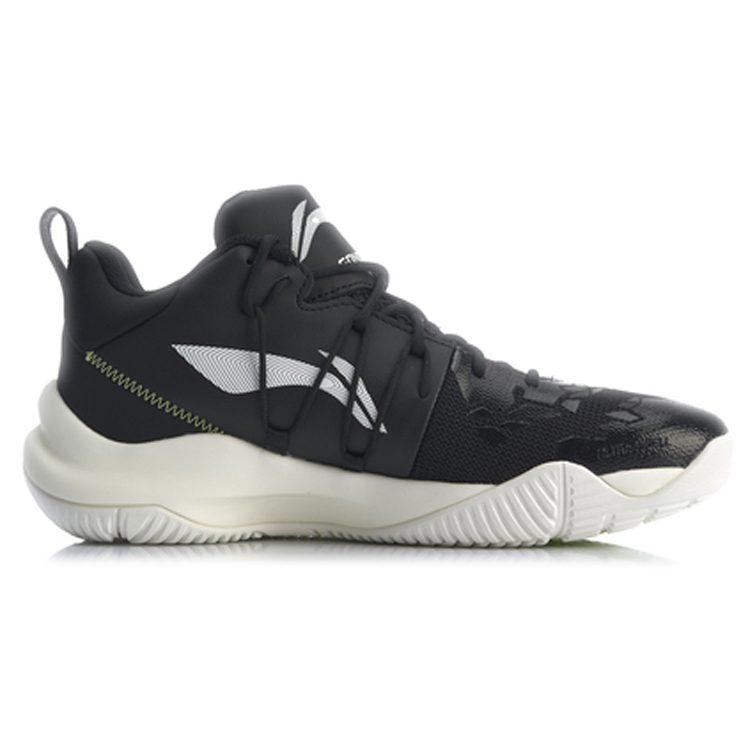 Li Ning Sonic 8 Team Амортизирующие Скользкие Устойчивые к истиранию Средние Баскетбольные кроссовки Мужские Черные ABPQ011-2