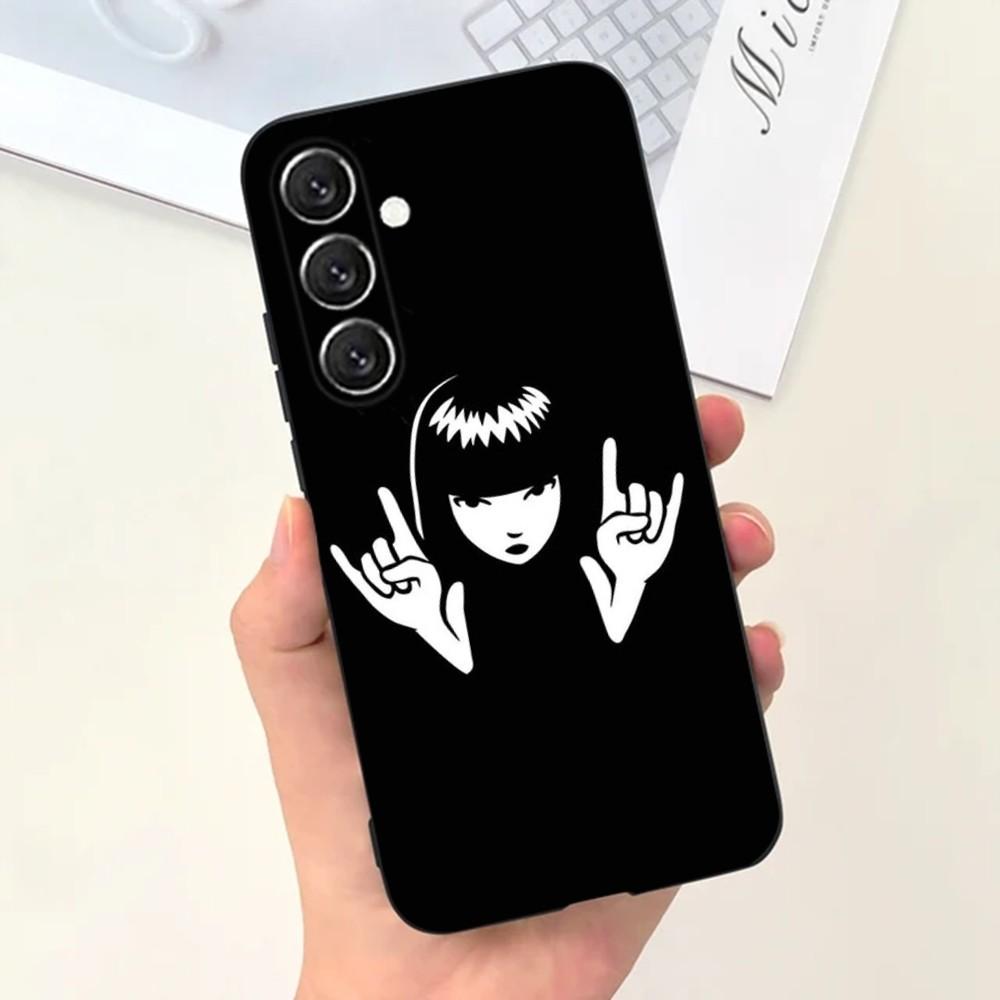 Чехол для телефона Emily The Strange в стиле комиксов для Samsung S21, S22 Ultra, S20, S30 Plus, S22 Plus, S23, S30 Ultra 5G Силиконовый чехол