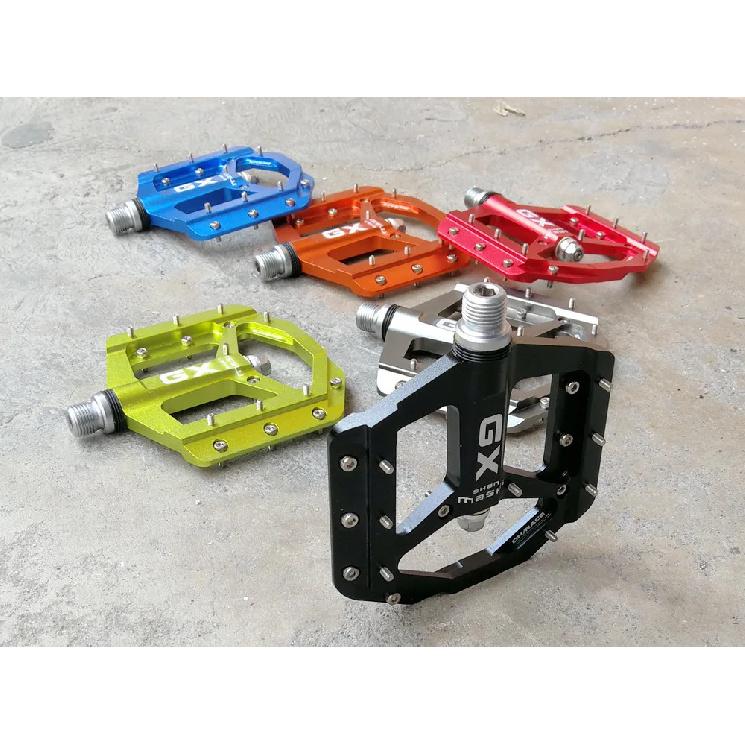 Новые GX плоские педали для велосипеда Герметичные педали CNC алюминиевый корпус Для MTB Дорожного Горного Велосипеда 3 подшипника Велосипедные Педали Запчасти