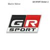 3D металлический GR Sport логотип автомобиль наклейка маркировка эмблема значок наклейки аксессуары