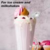 4Pcs Teaspoons, Stainless Steel Iced Tea Spoons, Long Spoons For Stirring, Stainless Steel Large Tablespoons, Metal Cutlery Spoon, Long Handle Iced