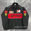 Men Women Cycling Jersey Long Sleeve Winter Thermal Riding Top Embroidered Racing Style Sportswear