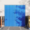 VidaXL Blue Door Curtain 300 Mmx2.6 Mm 10 M PVC, Door Strip, PVC Strip Curtain, PVC Door Curtain 153873