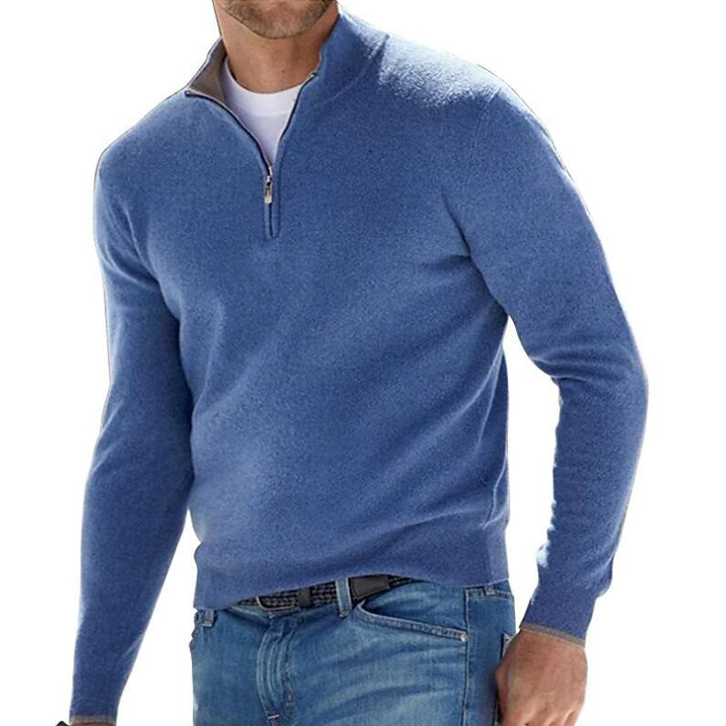 Long-sleeved Cashmere Sweater Men's Bottoming Shirt Autumn and Winter