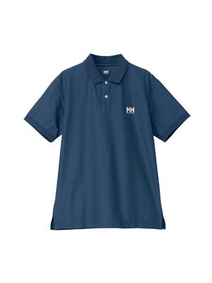 Рубашка поло с коротким рукавом HH Logo Polo антибактериальная устойчивая к запахам УФ-излучению унисекс HH32522 Ocean Navy M