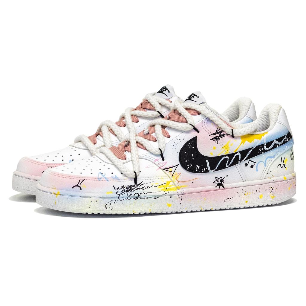 Nike Кроссовки для скейтборда Court Vision 1 Firework Rhyme Низкие Мужские DH2987-101(Команда256-)